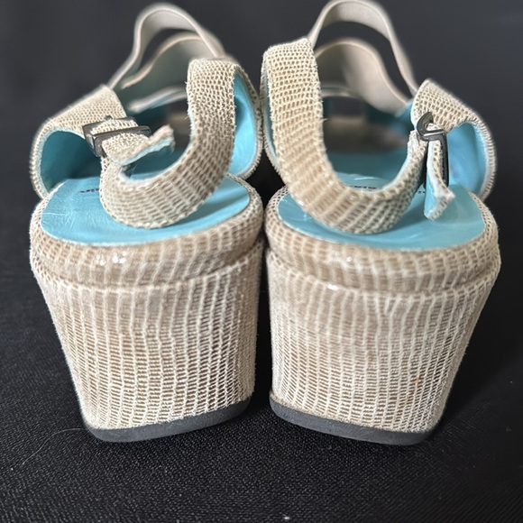 thierry rabotin Cherri Wedge Slingback Sandals - Picture 8 of 9